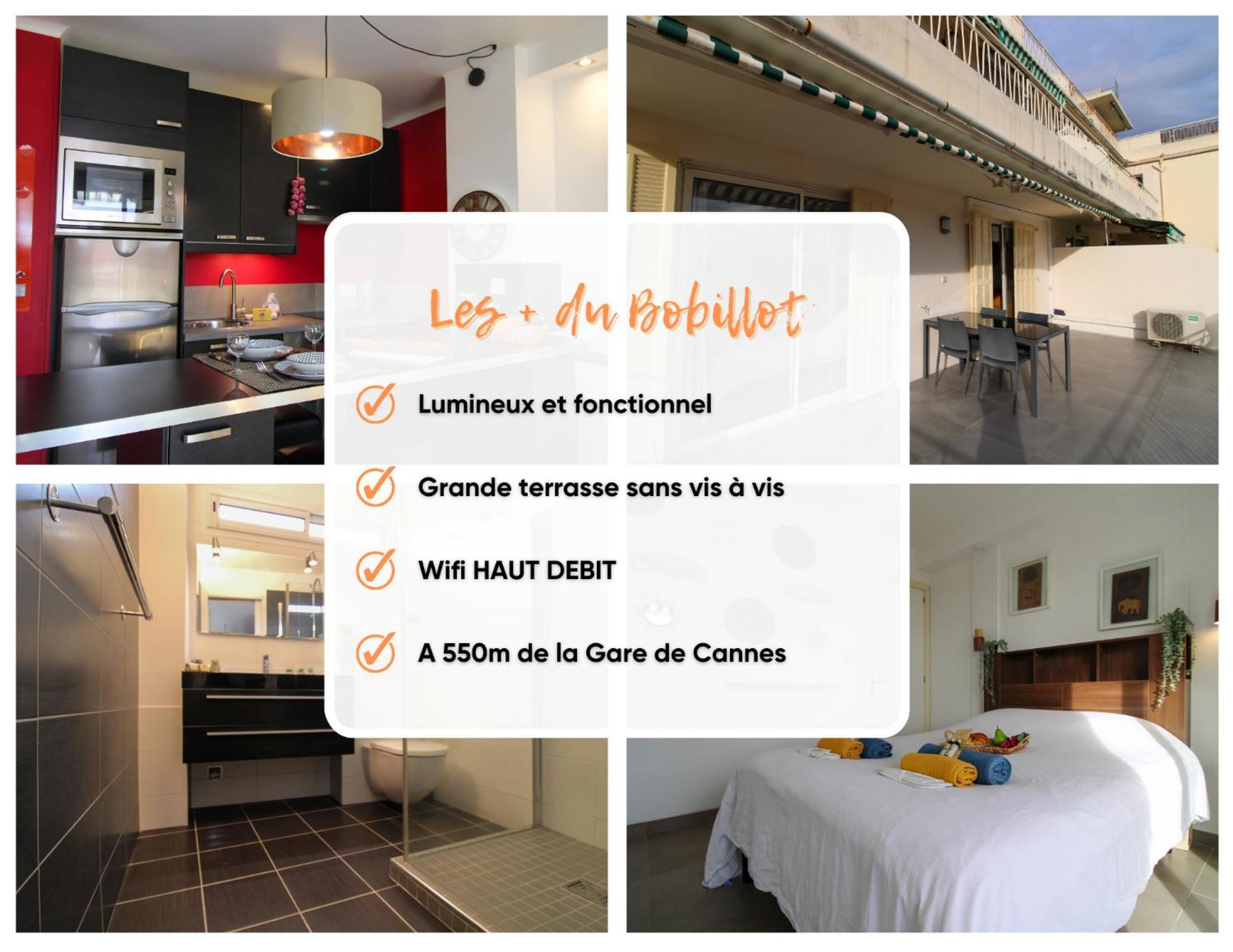 Le Bobillot By Apirent #Central #Terrasse #Wifi #Clim 칸느 외부 사진